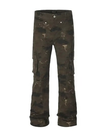 Men's Camouflage Loose Fit Jeans