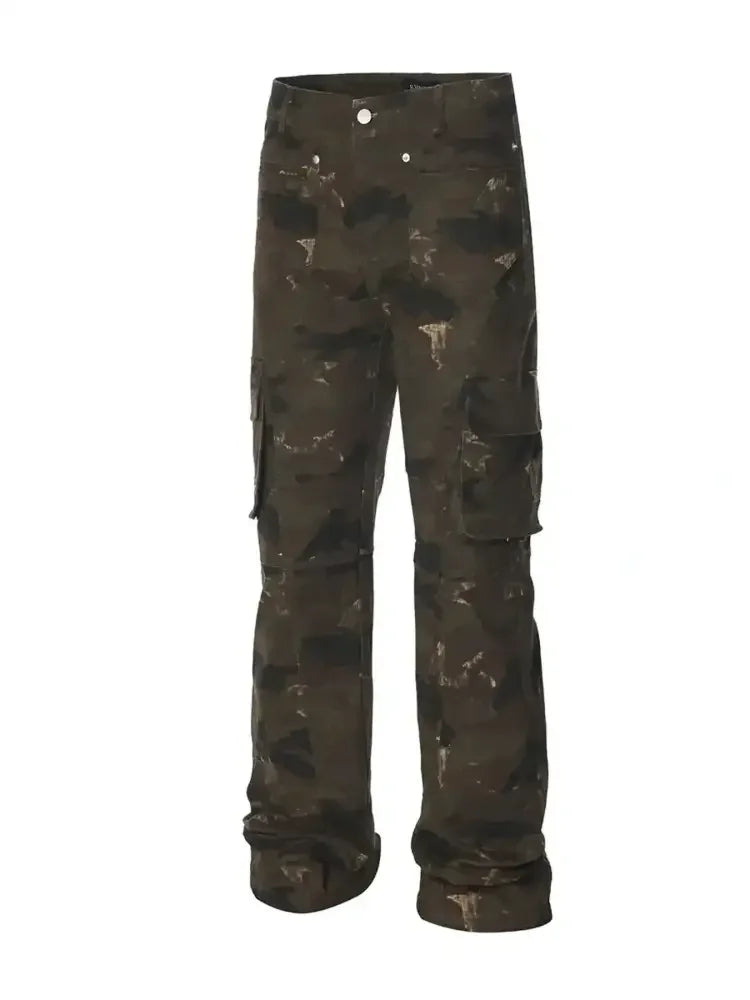 Men's Camouflage Loose Fit Jeans