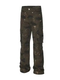 Men's Camouflage Loose Fit Jeans