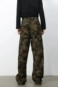 Men's Camouflage Loose Fit Jeans - Update AvenueTrendsi100400126911862100400126911862Men's Camouflage Loose Fit JeansGreen Camouflage