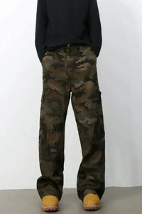 Men's Camouflage Loose Fit Jeans - Update AvenueTrendsi100400126911862100400126911862Men's Camouflage Loose Fit JeansGreen Camouflage