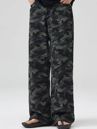 Men's Camouflage Wide Leg Pants