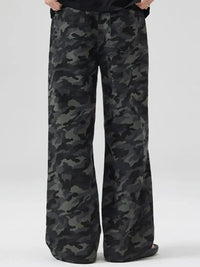 Men's Camouflage Wide Leg Pants