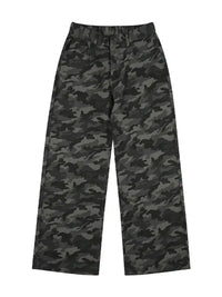 Men's Camouflage Wide Leg Pants