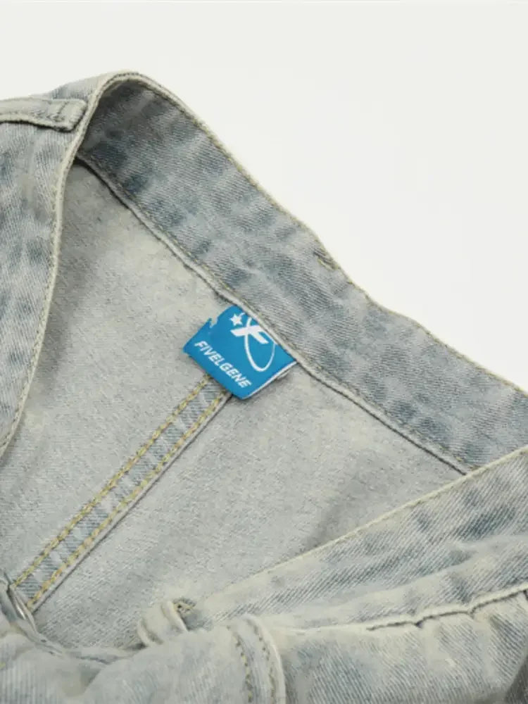 Men's Cargo Denim Shorts