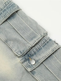 Men's Cargo Denim Shorts