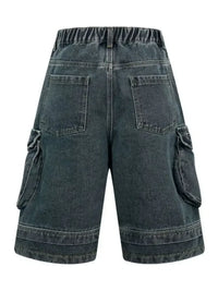 Men's Cargo Denim Shorts