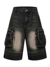 Men's Cargo Denim Shorts
