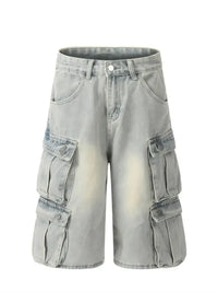 Men's Cargo Denim Shorts
