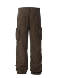 Men's Cargo Jeans with Multi - Pocket - Update AvenueTrendsi100400101830571100400101830571Men's Cargo Jeans with Multi - PocketCoffee Color