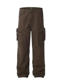 Men's Cargo Jeans with Multi - Pocket - Update AvenueTrendsi100400101830571100400101830571Men's Cargo Jeans with Multi - PocketCoffee Color