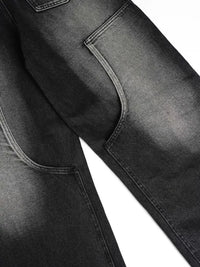 Men's Cargo Pocket Wide Leg Jeans