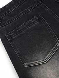 Men's Cargo Pocket Wide Leg Jeans