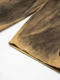 Men's Cargo Wide Leg Denim Jeans