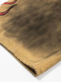 Men's Cargo Wide Leg Denim Jeans