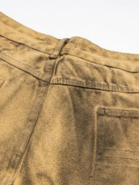 Men's Cargo Wide Leg Denim Jeans