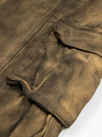 Men's Cargo Wide Leg Denim Jeans