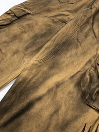Men's Cargo Wide Leg Denim Jeans