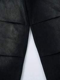 Men's Cargo Wide - Leg Jeans with Drawstring - Update AvenueTrendsi100400367116837100400367116837Men's Cargo Wide - Leg Jeans with DrawstringBlack