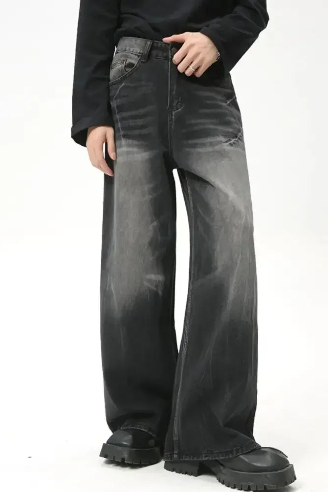 Men's Cat's Whisker Wide Leg Jeans