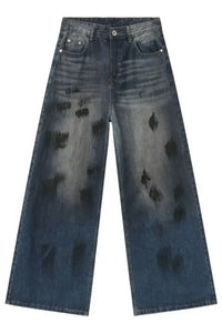 Men's Cat's Whisker Wide Leg Jeans - Update AvenueTrendsi100400533082188100400533082188Men's Cat's Whisker Wide Leg JeansPeacock Blue