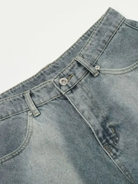 Men's Classic Loose Fit Denim Shorts