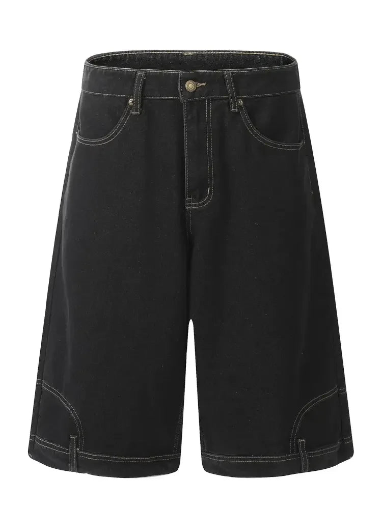 Men's Classic Loose Fit Denim Shorts