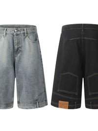 Men's Classic Loose Fit Denim Shorts
