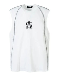 Men's Contrast Trim Round Neck Tank - Update AvenueTrendsi1004002503577221004002503577221f73c22ad5414f448370d8e3e07b689b - Max - OriginWhite