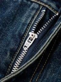 Men's Contrast Wide Leg Jeans