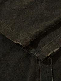 Men's Cross Button Up Oversized Denim Shirt