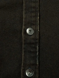Men's Cross Button Up Oversized Denim Shirt