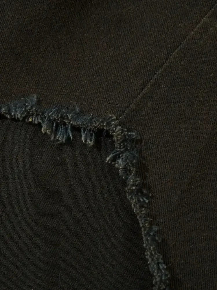 Men's Cross Button Up Oversized Denim Shirt