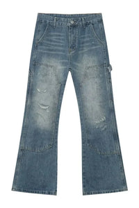 Men's Distressed Baggy Jeans