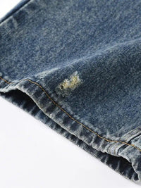Men's Distressed Bleached Loose Fit Jeans - Update AvenueTrendsi100400170155546100400170155546Men's Distressed Bleached Loose Fit JeansVintage Blue