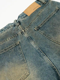 Men's Distressed Camo Patchwork Denim Shorts - Update AvenueTrendsi100400075334492100400075334492Men's Distressed Camo Patchwork Denim ShortsBlue
