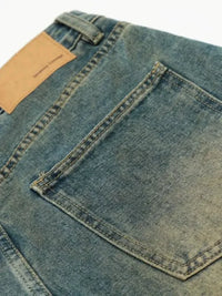 Men's Distressed Camo Patchwork Denim Shorts - Update AvenueTrendsi100400075334492100400075334492Men's Distressed Camo Patchwork Denim ShortsBlue