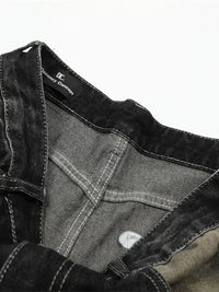 Men's Distressed Camouflage Denim Shorts - Update AvenueTrendsi100400323251860100400323251860Men's Distressed Camouflage Denim ShortsBlue
