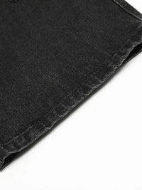 Men's Distressed Cargo Wide Leg Jeans