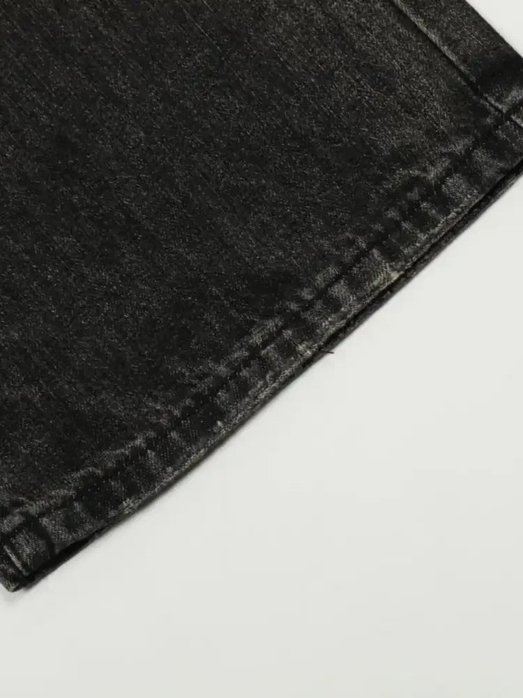 Men's Distressed Cat's Whisker Washed Bootcut Jeans