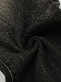 Men's Distressed Cat's Whisker Washed Bootcut Jeans