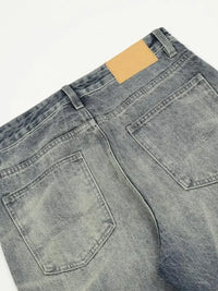 Men's Distressed Flare Jeans