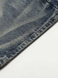 Men's Distressed Flare Jeans