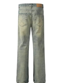 Men's Distressed High - Waist Straight Leg Jeans - Update AvenueTrendsi100400216972535100400216972535Men's Distressed High - Waist Straight Leg JeansNostalgic Blue