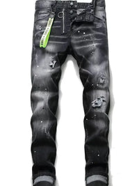 Men's Distressed Jeans