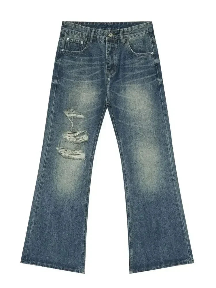 Men's Distressed Jeans with Pockets - Update AvenueTrendsi100400071621142100400071621142Men's Distressed Jeans with PocketsMedium