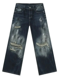 Men's Distressed Jeans with Pockets - Update AvenueTrendsi100400577061297100400577061297Men's Distressed Jeans with PocketsDark