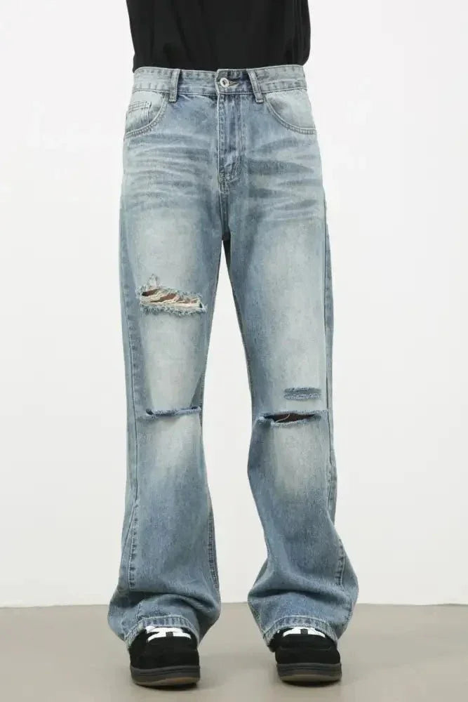Men's Distressed Jeans - Update AvenueTrendsi100400101813126100400101813126Men's Distressed JeansMedium
