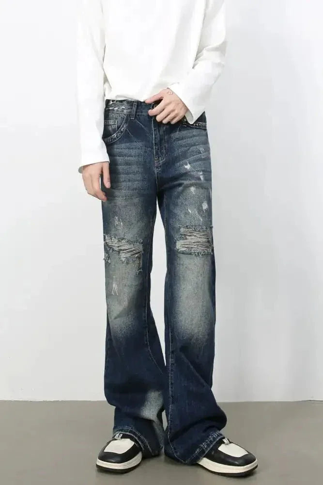 Men's Distressed Jeans - Update AvenueTrendsi100400630228974100400630228974Men's Distressed JeansMedium