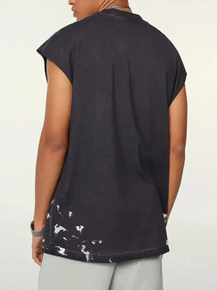 Men's Distressed Round Neck Tank - Update AvenueTrendsi1004005154471111004005154471110eb47485 - d8b0 - 42cf - 8dfb - f5418d86776e - Max - OriginBlack